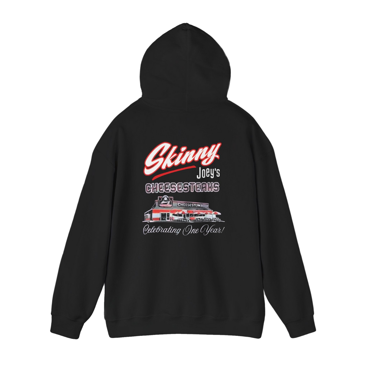 1 Year Anniversary logo pullover hoodie, South Philly streetwear