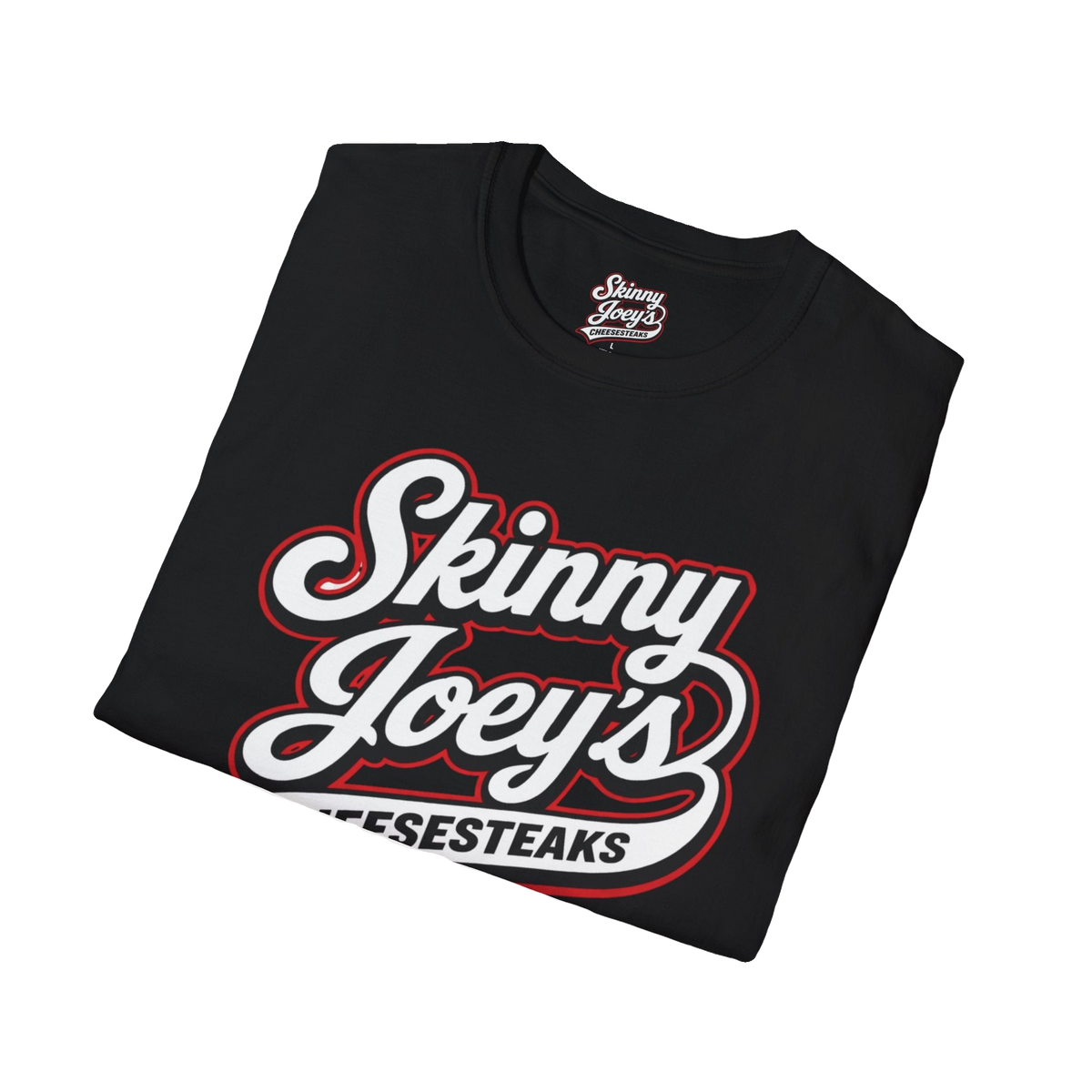 1 Year Anniversary graphic tee, Skinny Joey's Cheesesteaks apparel