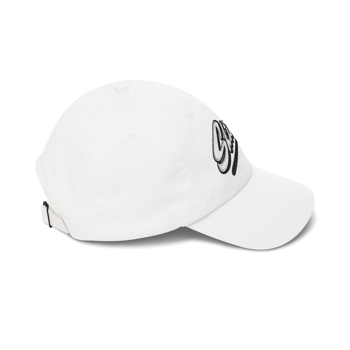 Skinny Joey's retro script dad cap, gallery photo 19, The Skinny with Joey Merlino podcast merch