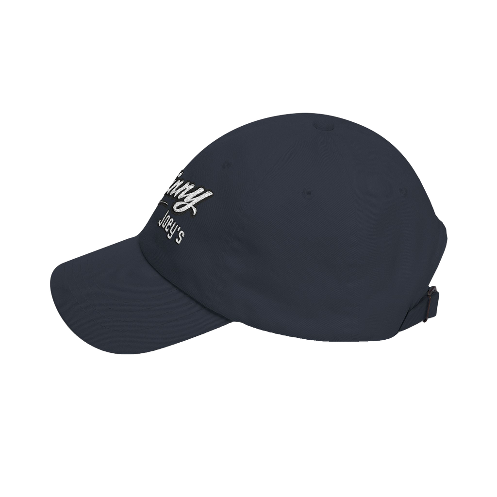 Skinny Joey's retro script dad cap, gallery photo 33, The Skinny with Joey Merlino podcast merch