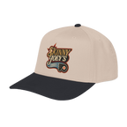 Philly Flyers snapback cap in black and khaki, Philly culture apparel