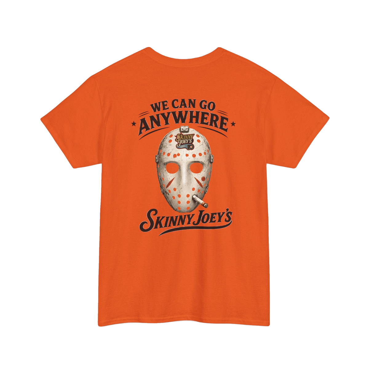 We Can Go Anywhere playoff 3XL-5XL tee, The Skinny with Joey Merlino podcast merch