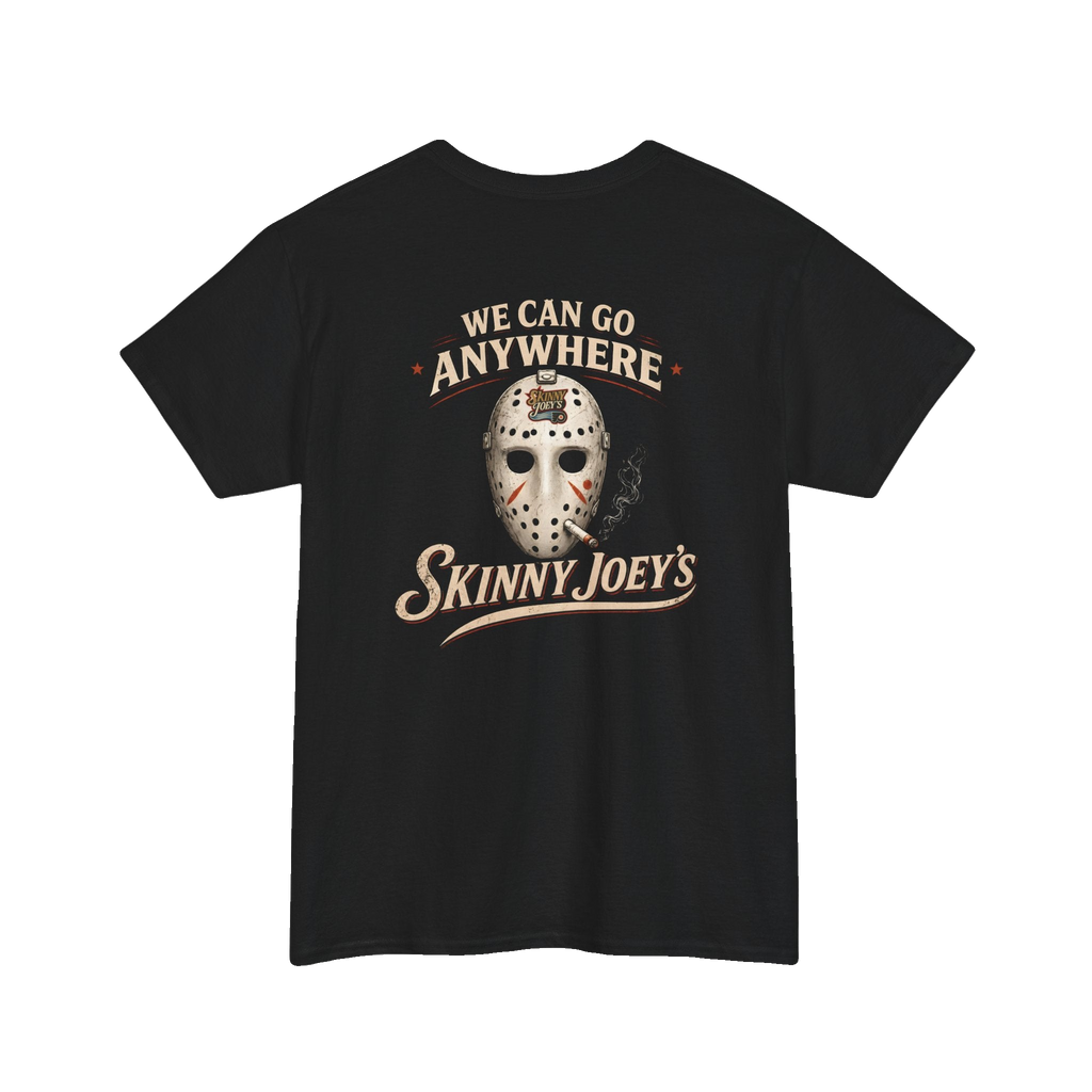 We Can Go Anywhere playoff 3XL-5XL tee, The Skinny Podcast with Joey Merlino & Lil Snuff merch