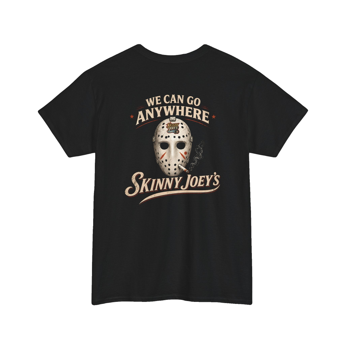 We Can Go Anywhere playoff 3XL-5XL tee, The Skinny Podcast with Joey Merlino & Lil Snuff merch