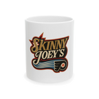 Skinny Joey's retro hockey mug, main product photo, The Skinny Podcast with Joey Merlino & Lil Snuff merch