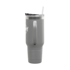 Skinny Joey x Lil Snuff 40oz travel mug, Philadelphia streetwear