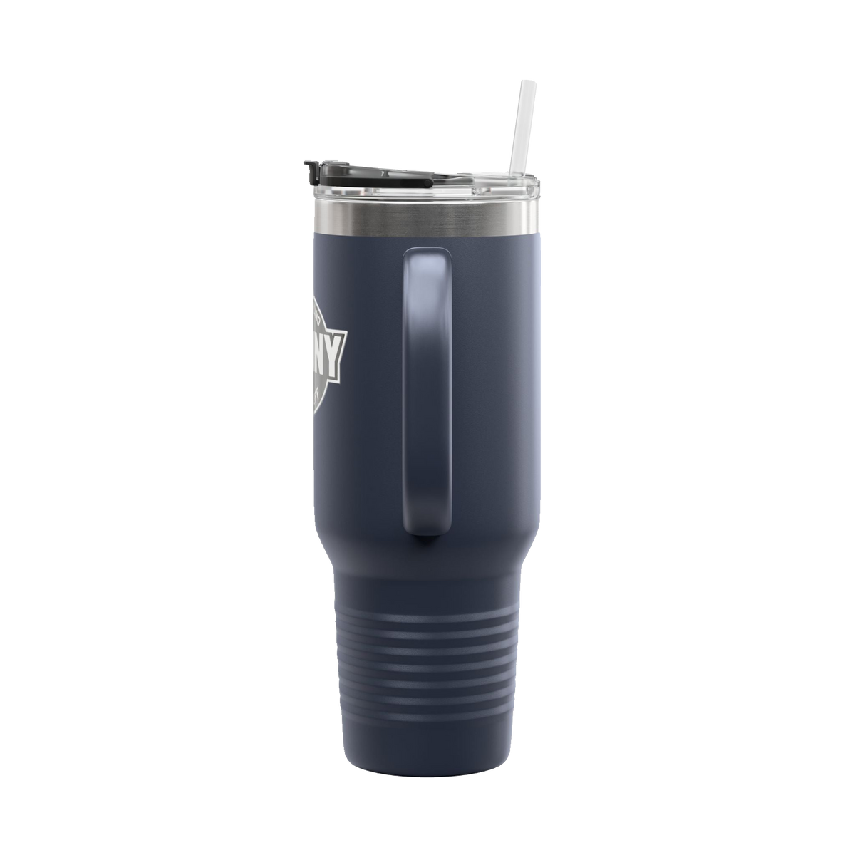 Skinny Joey x Lil Snuff 40oz travel mug, The Skinny with Joey Merlino podcast merch
