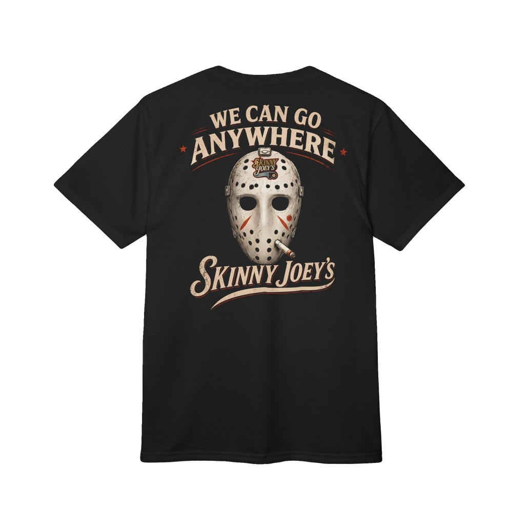 Playoff Hockey all-over print tee, Philly culture apparel