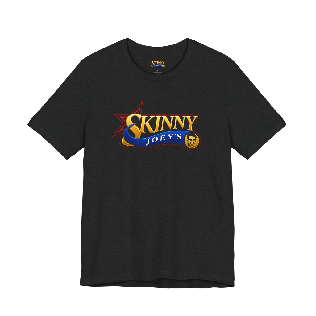 Philly Playoff graphic tee in solid black blend, Italian American pride apparel