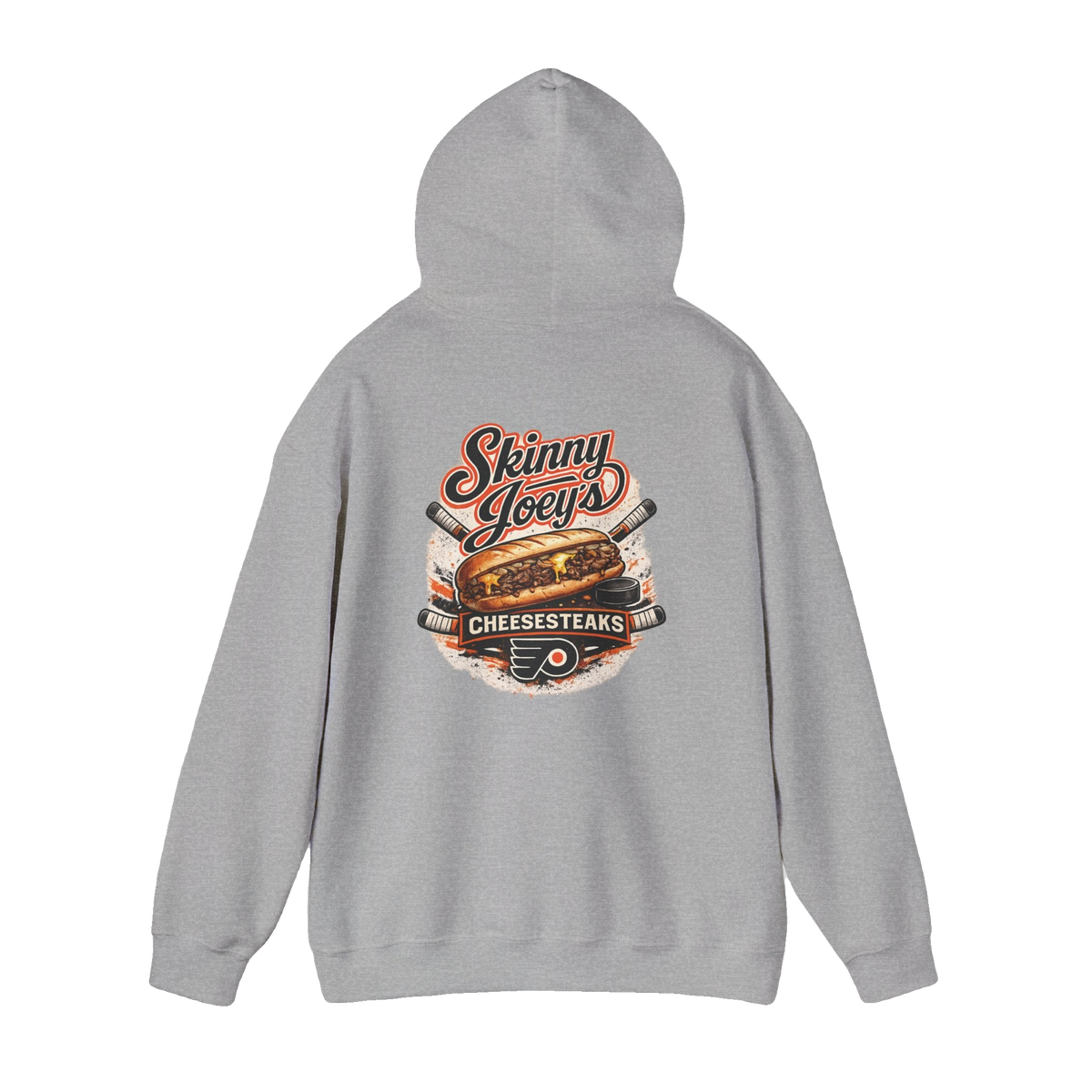 We Support Philadelphia Hockey hoodie, Skinny Joey's Cheesesteaks apparel