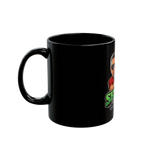 The Skinny Podcast black coffee mug, South Philly streetwear