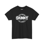 Skinny logo Joey Merlino & Lil Snuff tee in black, Philly culture apparel