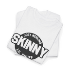 Skinny logo Joey Merlino & Lil Snuff tee, The Skinny with Joey Merlino podcast merch