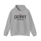 The Skinny Podcast fleece hoodie in sport grey, Skinny Joey's Cheesesteaks apparel