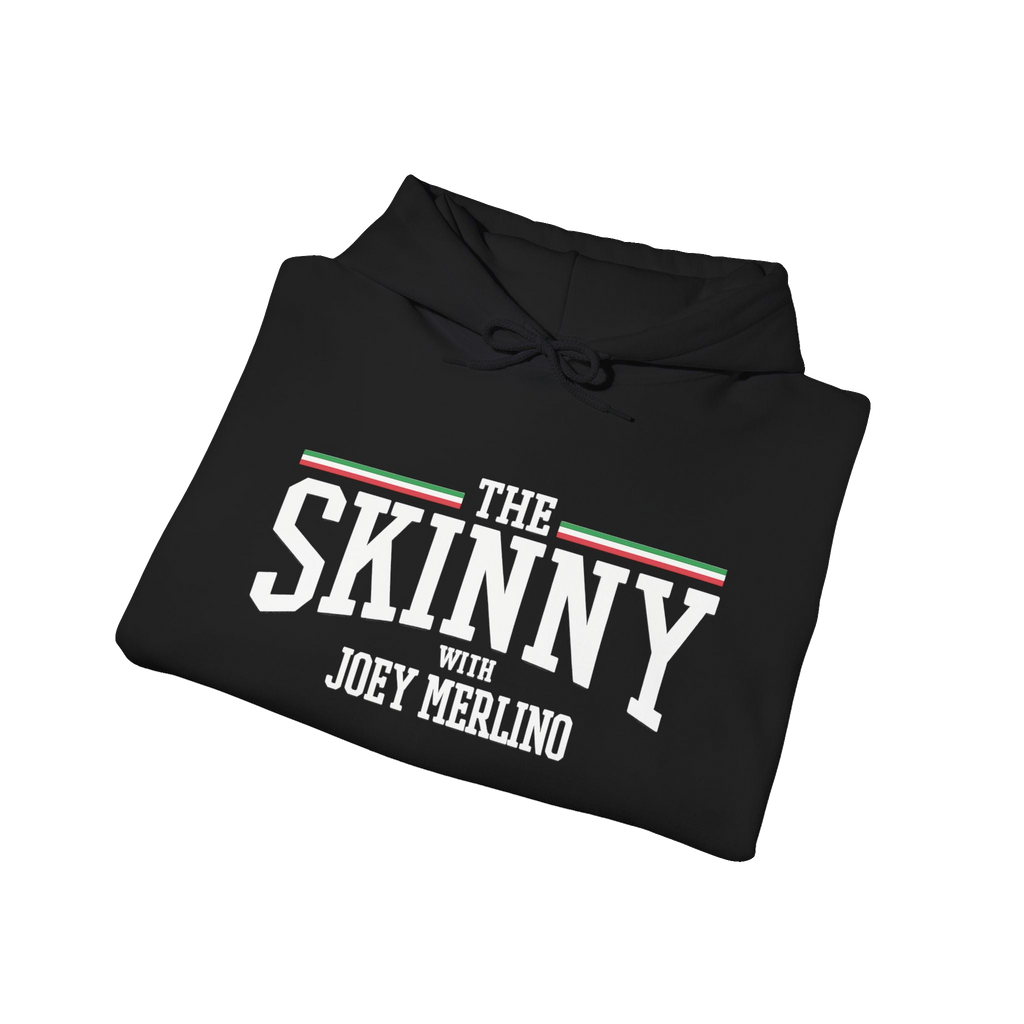 The Skinny Podcast fleece hoodie, Philly culture apparel