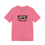 Official Wildwood graphic tee in charity pink, The Skinny Podcast with Joey Merlino & Lil Snuff merch