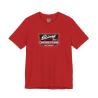 Official Wildwood graphic tee in red, Philadelphia streetwear