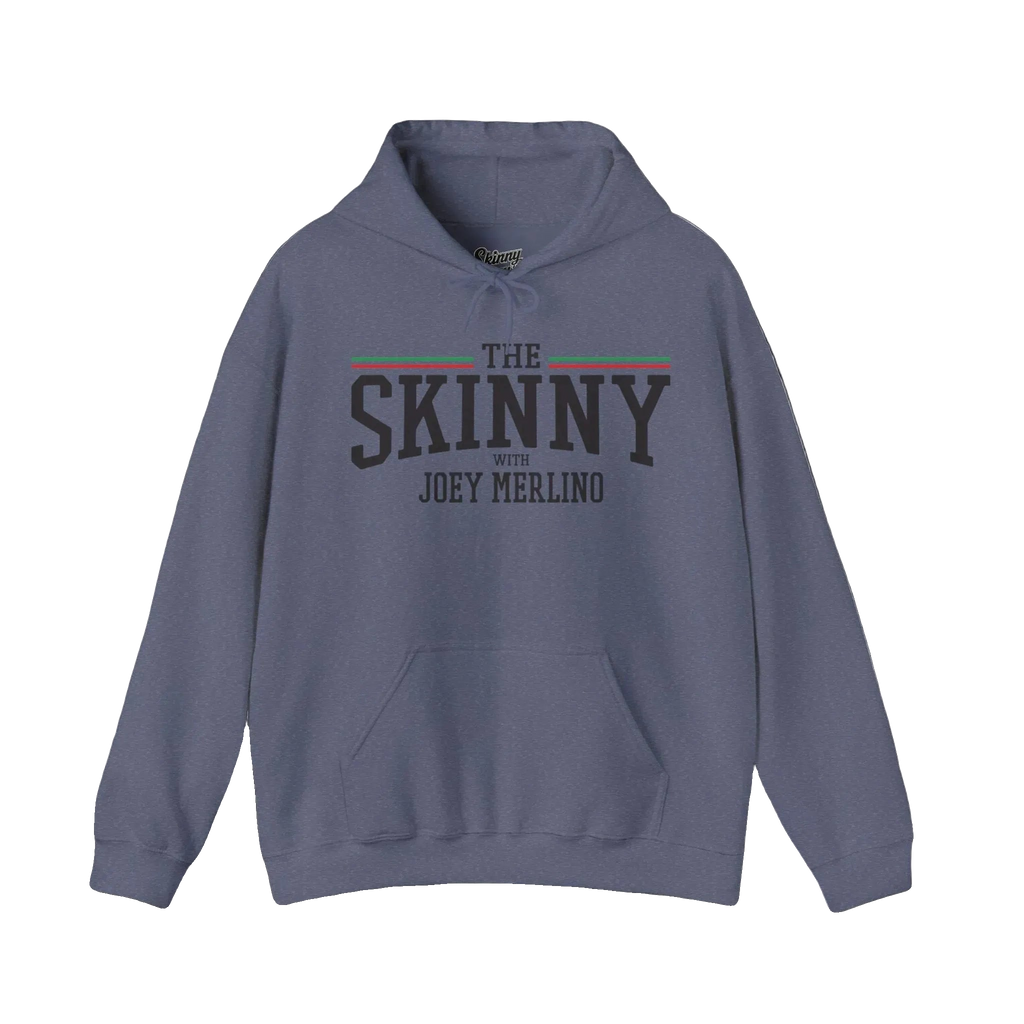 Dark gray hoodie on a white background