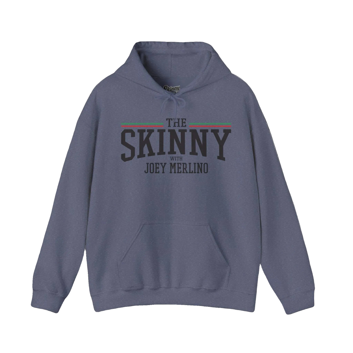 Dark gray hoodie on a white background