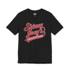 Retro Diner logo graphic tee in black, Philly culture apparel