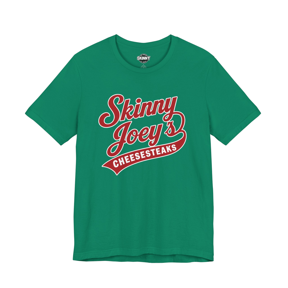 Retro Diner logo graphic tee in kelly green, South Philly streetwear