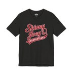 Retro Diner logo graphic tee in black heather, Philly culture apparel