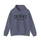 Where Loyalty Meets Legacy hoodie in heather navy, Skinny Joey's Cheesesteaks apparel