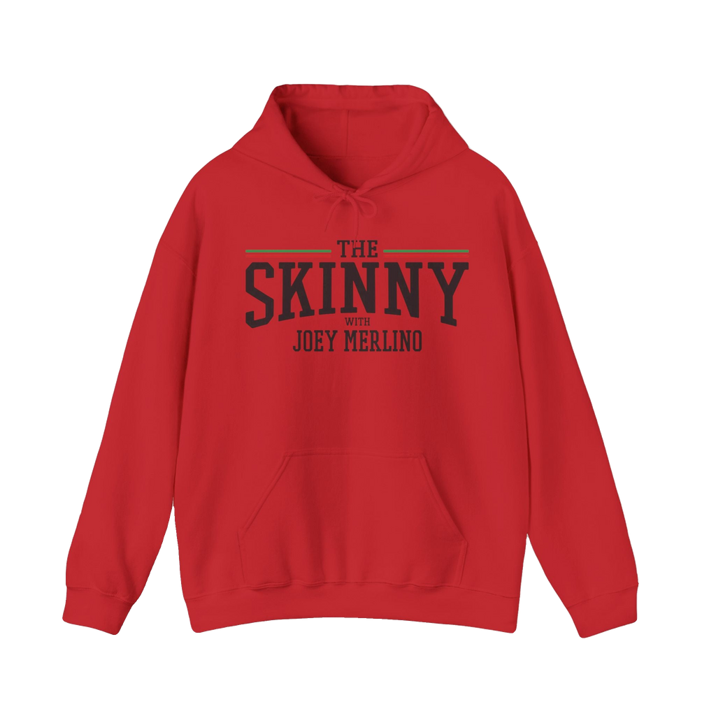Where Loyalty Meets Legacy hoodie in red, South Philly streetwear