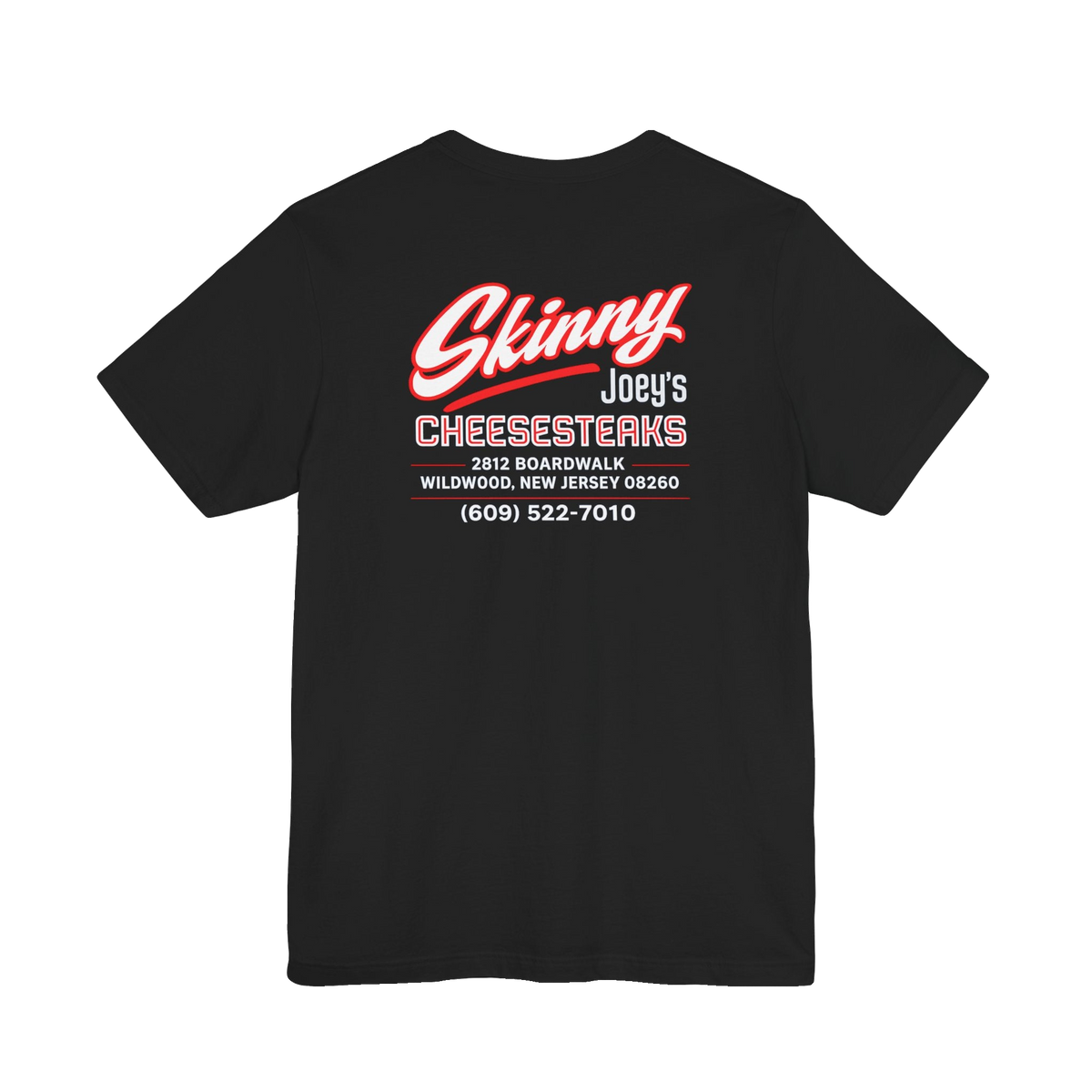 Wildwood Edition graphic tee, The Skinny with Joey Merlino podcast merch