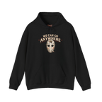 Skinny Joey's hockey mask hoodie, main product photo, South Philly streetwear
