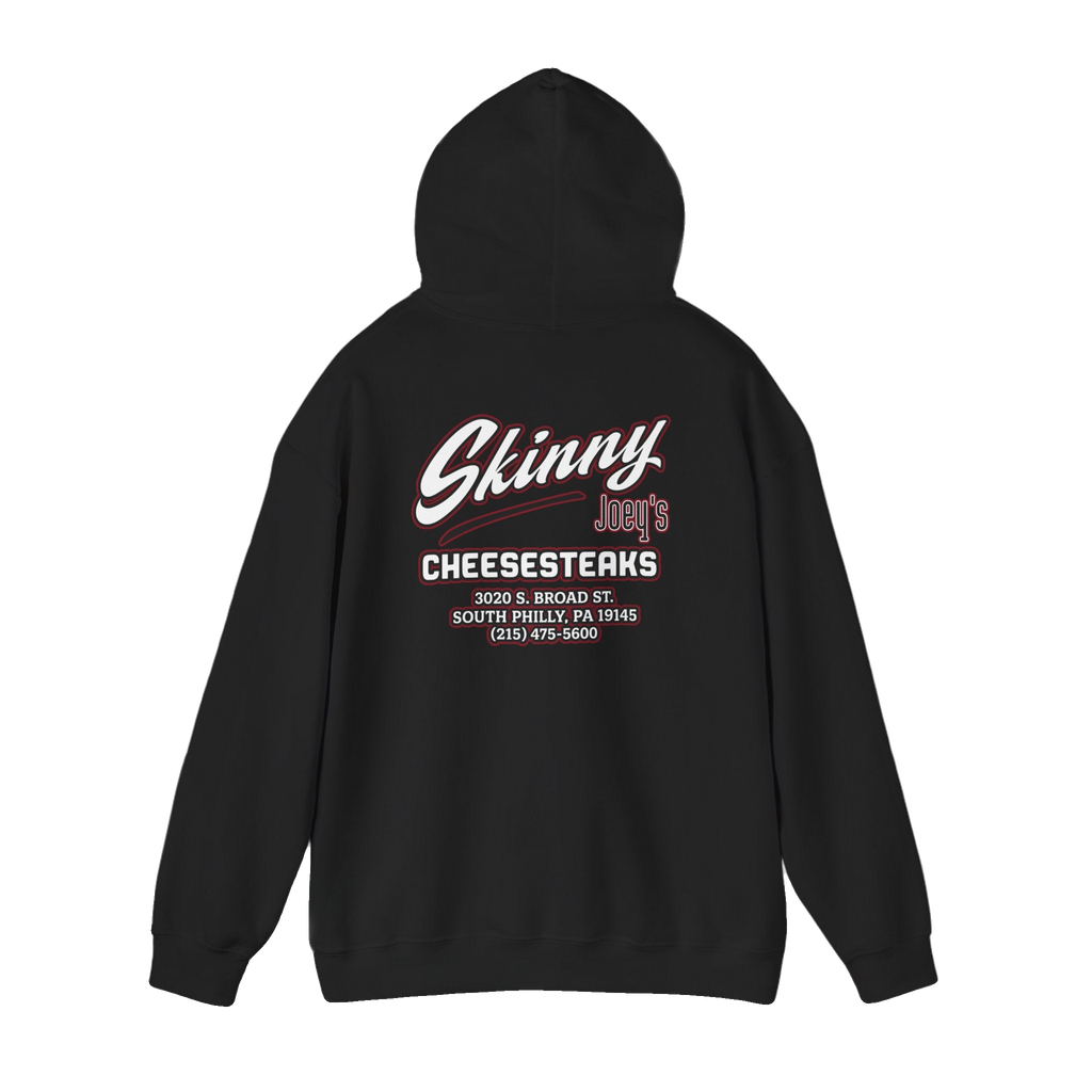 Skinny Joey's hockey mask hoodie, The Skinny with Joey Merlino podcast merch