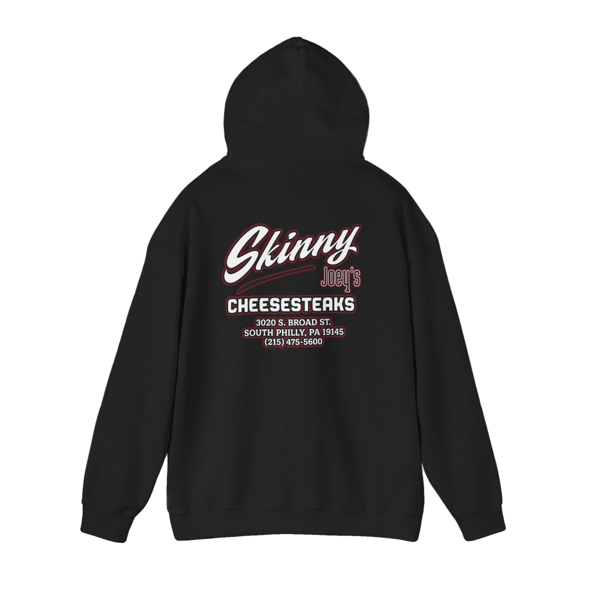 Skinny Joey's hockey mask hoodie, The Skinny with Joey Merlino podcast merch