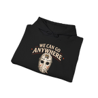 Skinny Joey's hockey mask hoodie, Italian American pride apparel