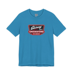 Official Wildwood graphic tee in aqua, The Skinny Podcast with Joey Merlino & Lil Snuff merch