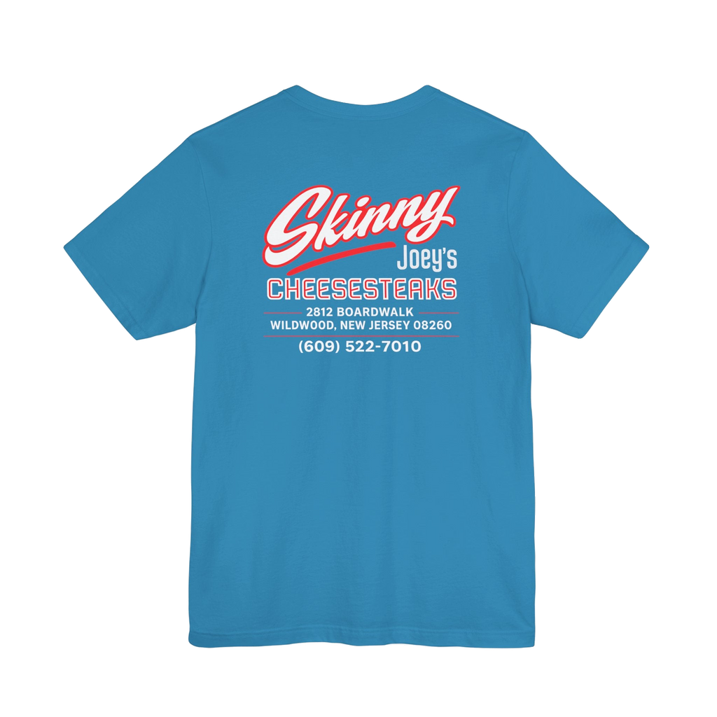 Official Wildwood graphic tee, gallery photo 16, Skinny Joey's Cheesesteaks apparel
