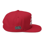 We Can Go Anywhere embroidered snapback, side view, The Skinny Podcast with Joey Merlino & Lil Snuff merch