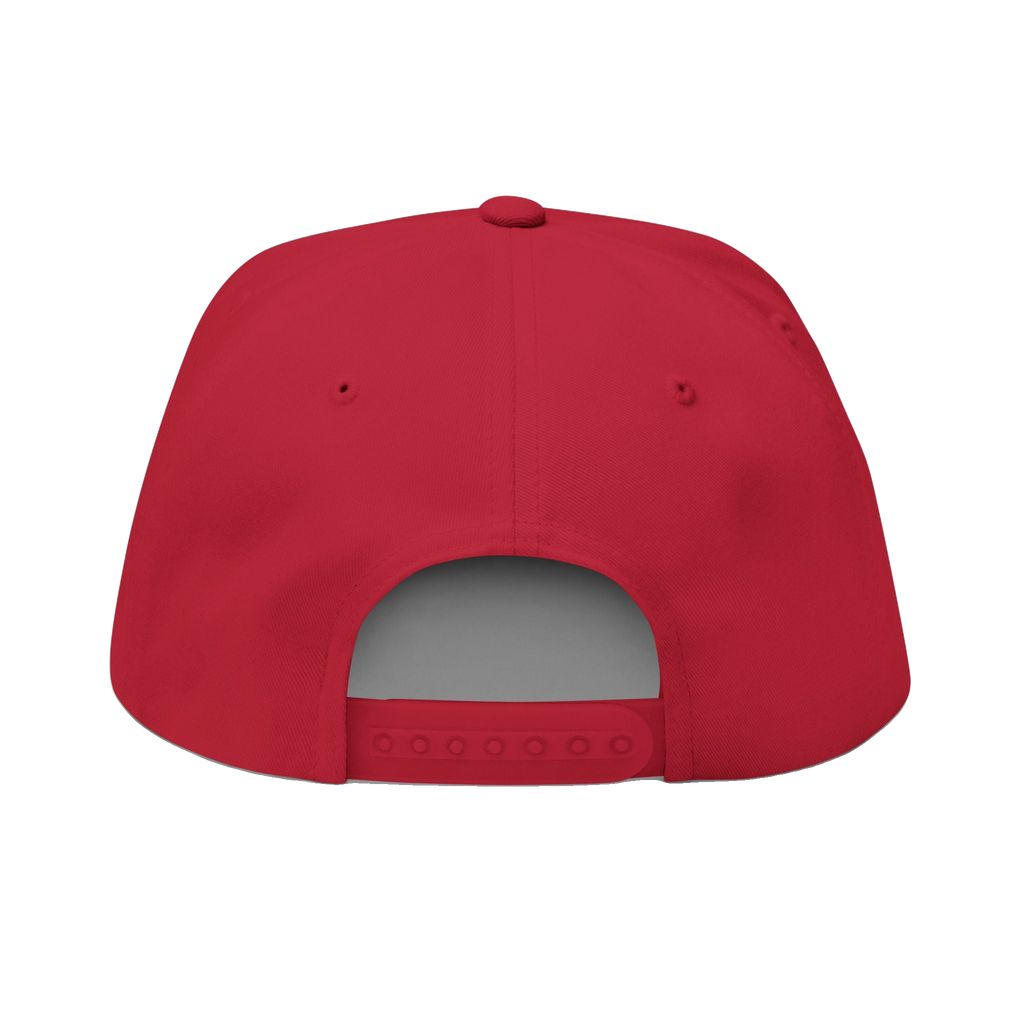 Skinny Joey's embroidered flat bill cap, gallery photo 14, The Skinny with Joey Merlino podcast merch