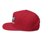 Skinny Joey's embroidered flat bill cap, gallery photo 15, Italian American pride apparel