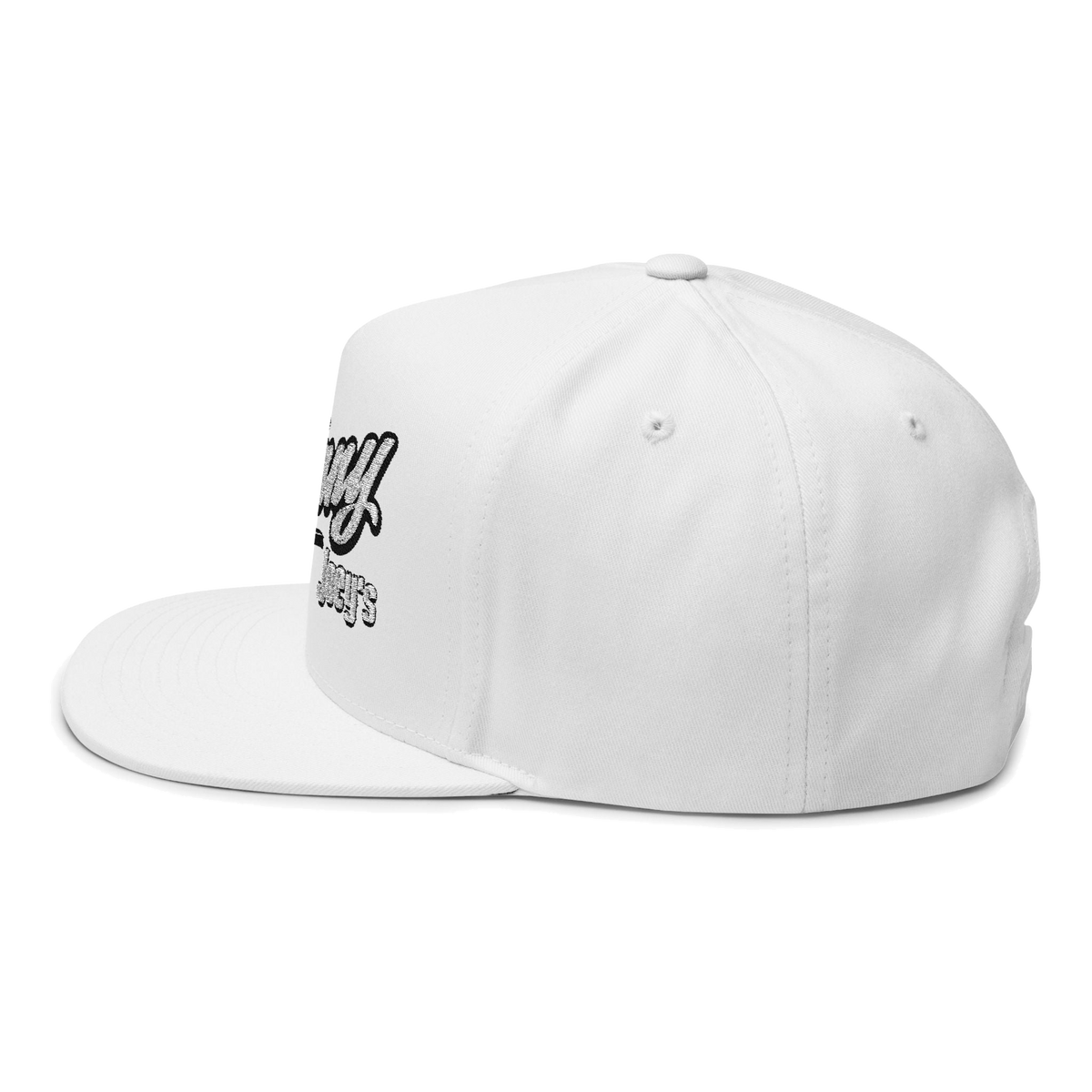 Skinny Joey's embroidered flat bill cap, gallery photo 18, Skinny Joey's Cheesesteaks apparel