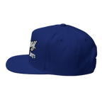 Skinny Joey's embroidered flat bill cap, gallery photo 21, The Skinny with Joey Merlino podcast merch
