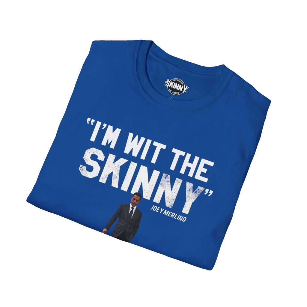 I'm Wit The Skinny graphic tee, gallery photo 23, Skinny Joey's Cheesesteaks apparel