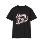 Skinny Joey's Cheesesteaks graphic tee in black, South Philly streetwear