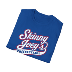 Skinny Joey's Cheesesteaks graphic tee, The Skinny with Joey Merlino podcast merch