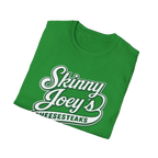 Skinny Joey's Cheesesteaks graphic tee, Philly culture apparel