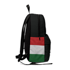 Skinny Joey's classic backpack, Italian flag side panel, South Philly