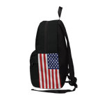 Skinny Joey's classic backpack, USA flag side panel, Philadelphia